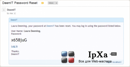 Reset Password From ACP 1.0.0