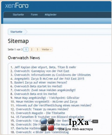 HTML Sitemap 1.0.0