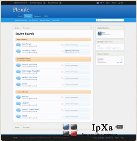 Flexile 1.4.5.0 для XenFor